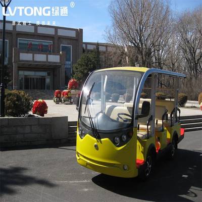 江西電動觀光車綠通LT-S11.C四輪電瓶車景區游覽車工廠接待車11人座觀光車